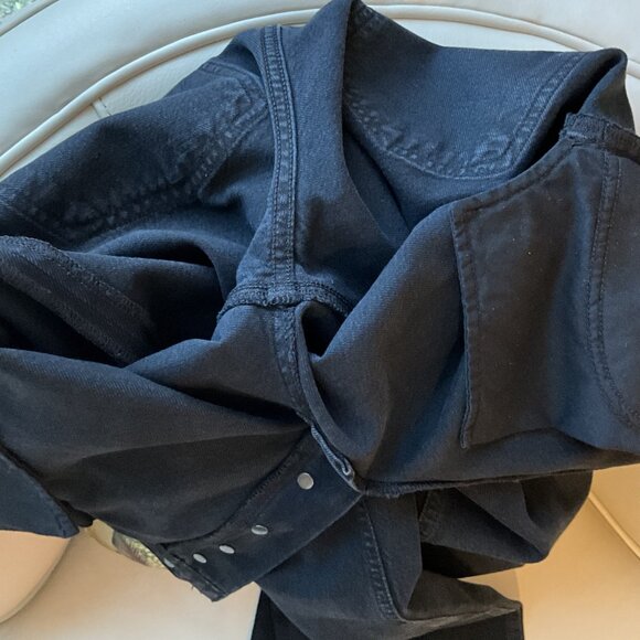 90's Pinch Black Waist High Rise Straight leg - Picture 9 of 12